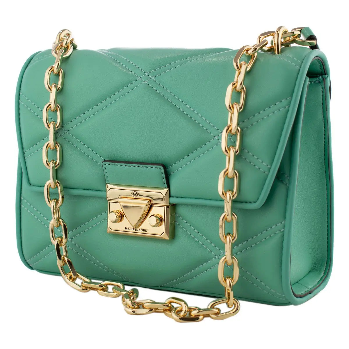 Women's Handbag Michael Kors 35S2GNRL2U-SEAFOAM Blue 24 x 20 x 7 cm Bigbuy