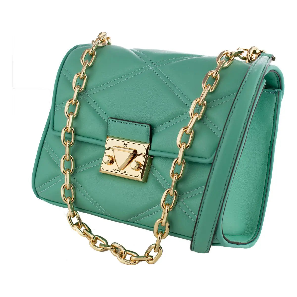 Women's Handbag Michael Kors 35S2GNRL2U-SEAFOAM Blue 24 x 20 x 7 cm Bigbuy