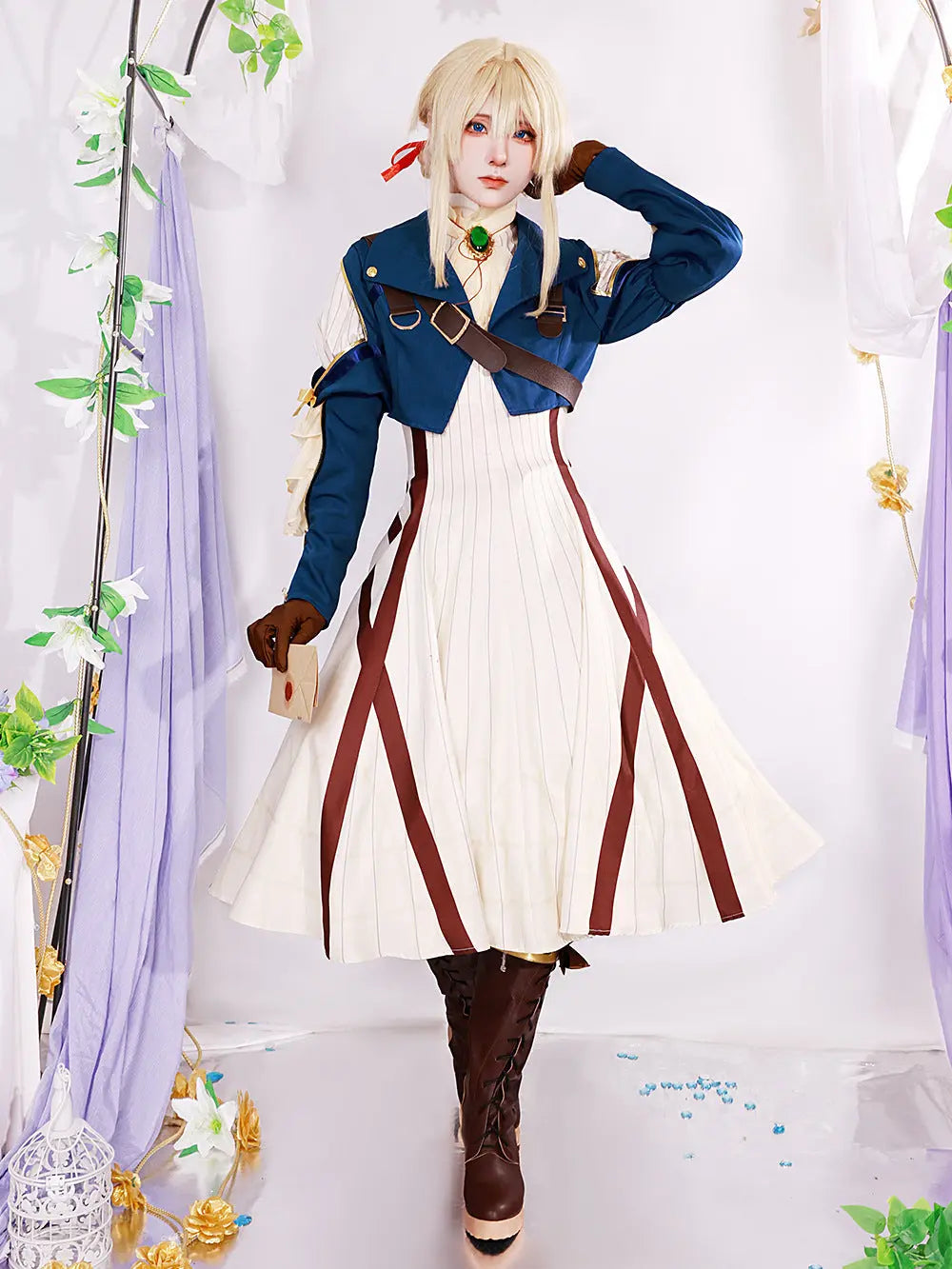 Violet Eternal Garden Violet cosplay costume game anime cosplay costume Lolita C-suit matching shoes eprolo