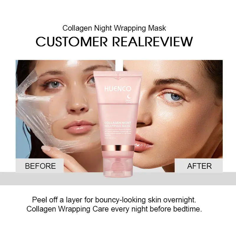 Collagen peel-off mask smearable deep cleansing skin rejuvenation moisturizing skin care sleeping mask eprolo