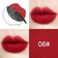 Sip Into Makeup Lazy Lip Lipstick Lipstick Is Not Easy To Fade Matte Makeup Effect Matte Lipstick Big Red Lipstick eprolo