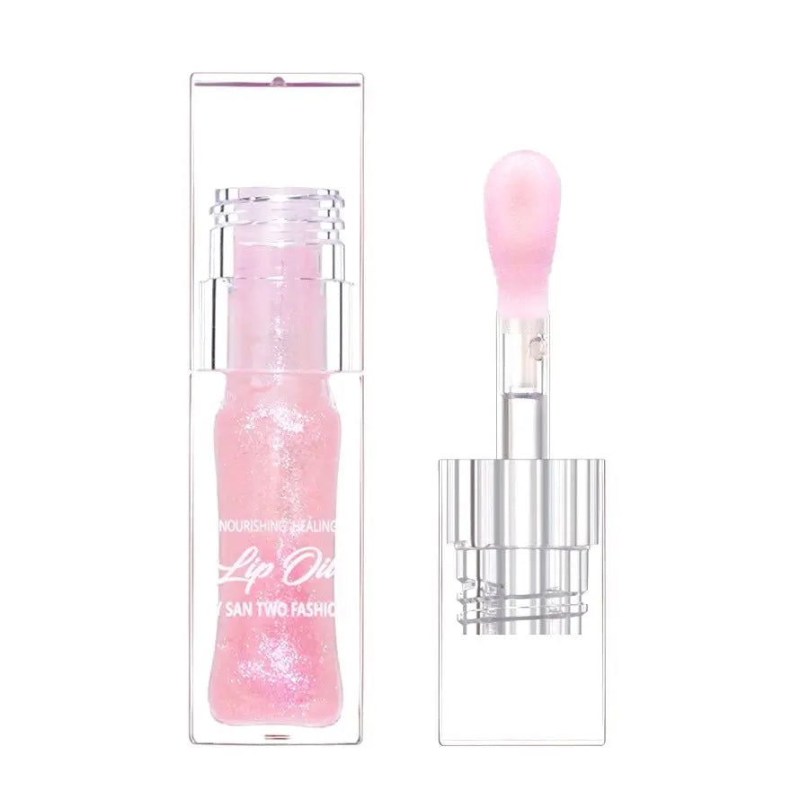 Hydrating Color Changing Lip Gloss Sparkling Shimmer Lip Oil Plumping Liquid Lipstick eprolo