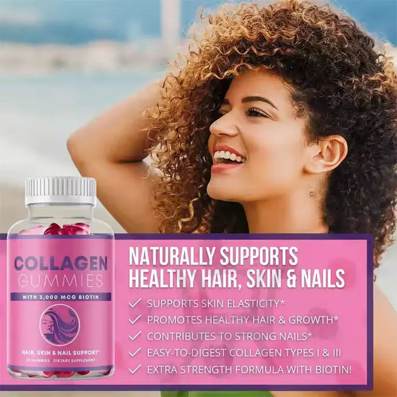 Collagen gummy bear gummy biotin eprolo