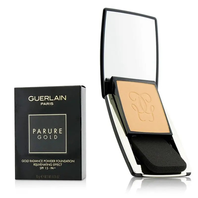 Parure Gold Compact Powder Foundation SPF15 - 01 Beige Pale Violet Deianeira