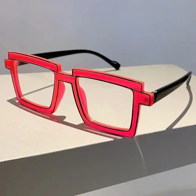 Vintage Square Eyeglasses   New Cute Cartoon Style Blue Light Blocking Spectacles Ins Trendy Optical Computer Eyewear eprolo