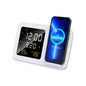 Digital clock wireless charging 15W intelligent three in one alarm clock wireless charging calendar desktop charging eprolo