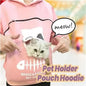 Pet Carrier Thicken Hoodies Kitten Puppy Holder Animal Pouch Hoodie Breathable Hooded Sweatshirt Teen Girls Women Pullovers Tops eprolo