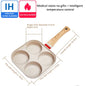 Fried Egg Burger Machine Frying Pan Non-Stick Surface Household Four Hole Breakfast Pan Fried Egg Divine Tool Pancake Pan eprolo