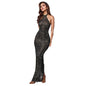 European and American Fashion Women's Hot Diamond Slimming Sexy Hanging Neck Dress eprolo