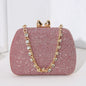 Little Love Water Diamond Chain Handheld Crossbody Small Square Bag Celebrity Banquet Handheld Bag eprolo