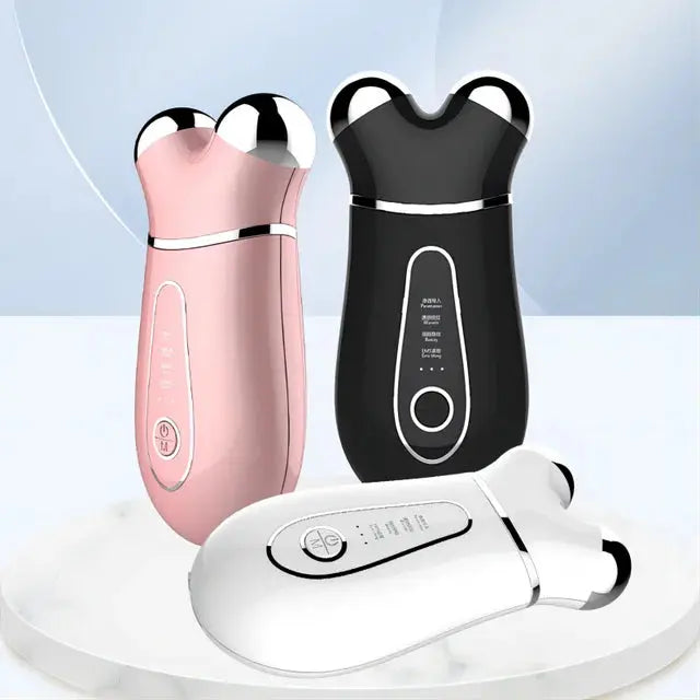 Micro current facial and neck rejuvenation beauty device firming household massager lip and face electric roller instrument eprolo