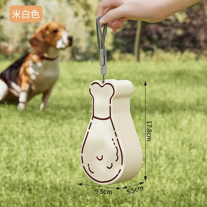 Dog Water Bottle Portable Pet Travel Water Bottle with Bowl 2 Layer Dog Travel Feeder eprolo