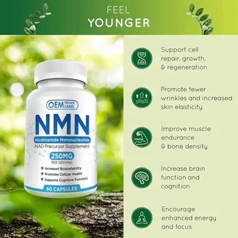 N.M.N Capsules Anti aging Capsules Nicotinamide Mononucleotide Capsules eprolo