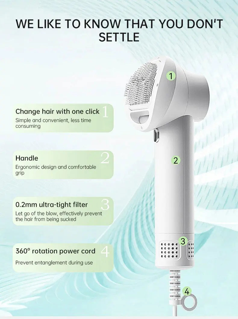 Smart Pet Hair Dryer Dog Golden Retriever Cat Grooming Hairdressing Blow & Comb Silent No Harm Pet Cleaning Supplies Pet Product eprolo