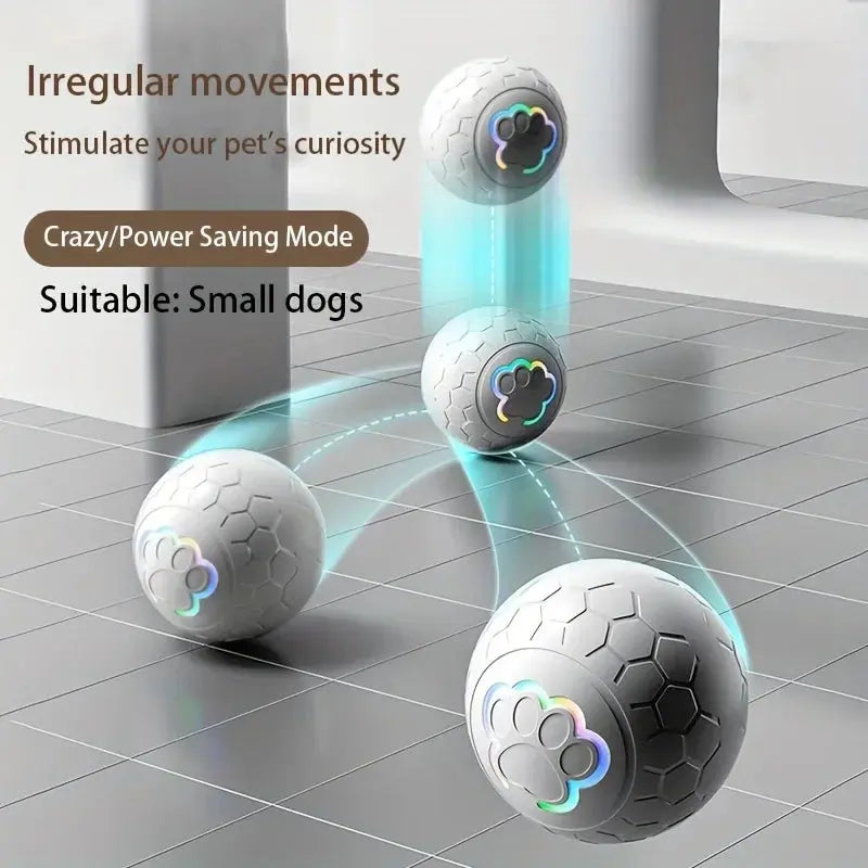 Interactive Pet Toy Ball - Rechargeable, Bite Resistant, Automatic Smart Bouncing Balls eprolo