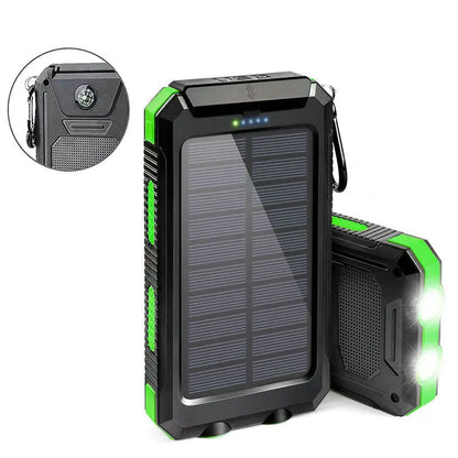 Strong waterproof solar power bank 20000mah compass solar mobile power bank eprolo