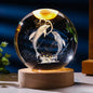 Starry Sky 3D Micro Landscape Crystal Ball Home Desktop Creative Interior Carving White Crystal Ball Ornament Craft Gift product eprolo