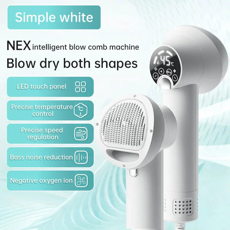 Smart Pet Hair Dryer Dog Golden Retriever Cat Grooming Hairdressing Blow & Comb Silent No Harm Pet Cleaning Supplies Pet Product eprolo