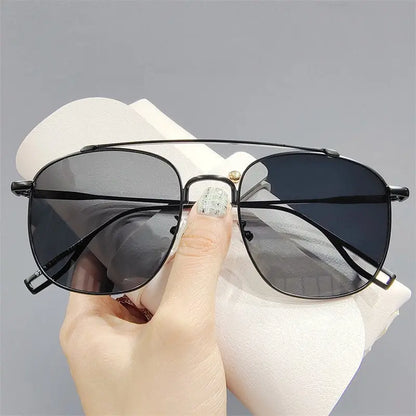 Irregular retro sunglasses, casual and personalized UV resistant sunglasses eprolo