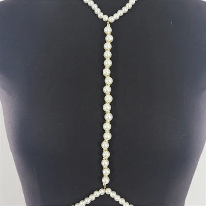 European and American accessories simple, fashionable, rough, pure white pearl chain necklaces, clothing accessories eprolo