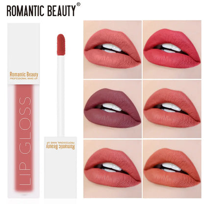 Romantic Beauty Velvet Matte Lip Glaze Non-Stick Lip Gloss eprolo