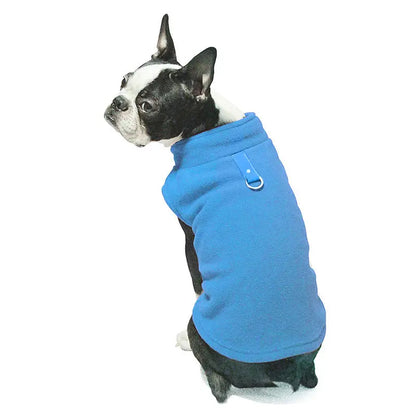 Dog clothing thickened solid color fleece pet dog supplies eprolo