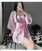 New Net Red Style Interesting Underwear Japanese-Style Printing Bunny Rabbit Kimono Game Uniform Temptation eprolo