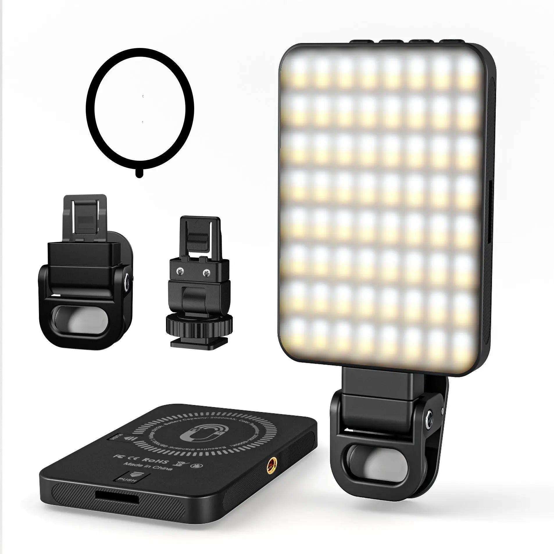 Magnetic fill light LED video conference phone fill light camera photography live broadcast photography pocket light eprolo