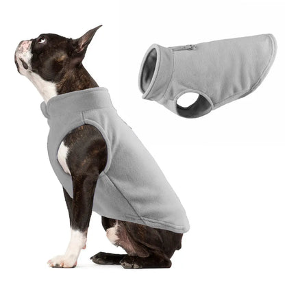 Dog clothing thickened solid color fleece pet dog supplies eprolo