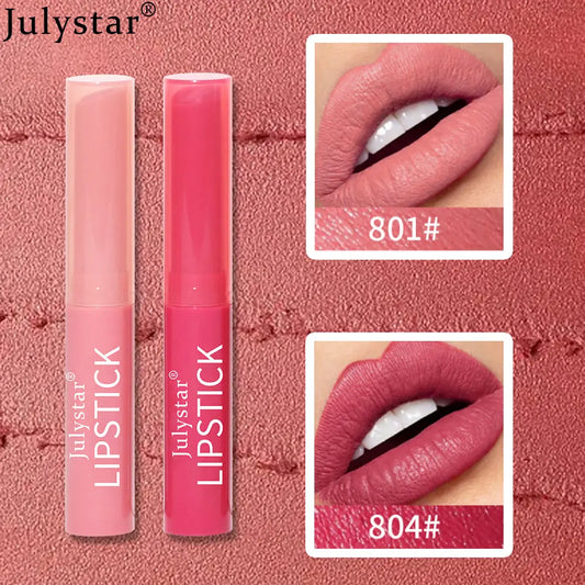 Durable Waterproof Non Stick Cup Genuine Six Color Lipstick Matte Velvet Foggy Lipstick eprolo