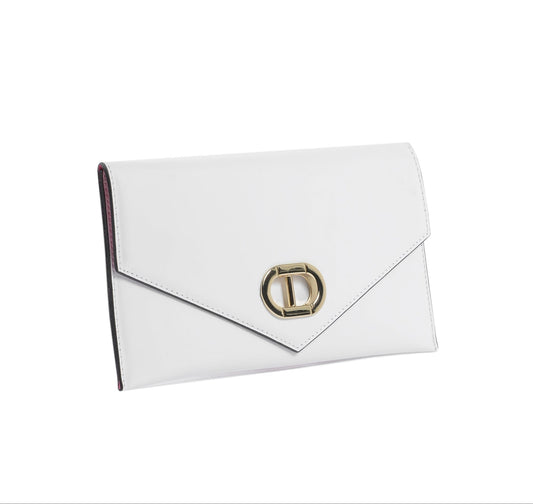 Los Angeles Envelope Clutch - White - My Store Bags & Wallets 
