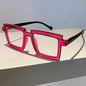 Vintage Square Eyeglasses   New Cute Cartoon Style Blue Light Blocking Spectacles Ins Trendy Optical Computer Eyewear eprolo