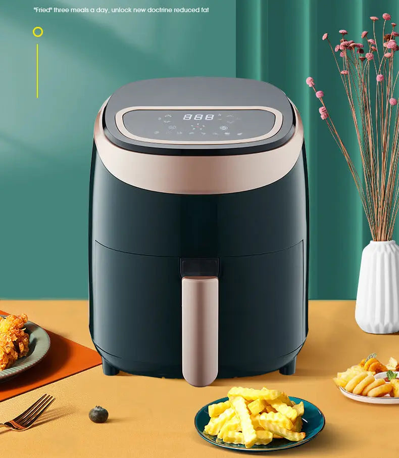 Visual Air Fryer Electromechanical Fryer Electric Oven Large Capacity Air Fryer 3.5L European Version eprolo