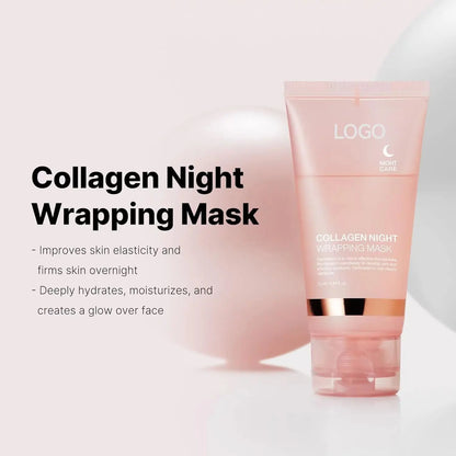 Collagen peel-off mask smearable deep cleansing skin rejuvenation moisturizing skin care sleeping mask eprolo