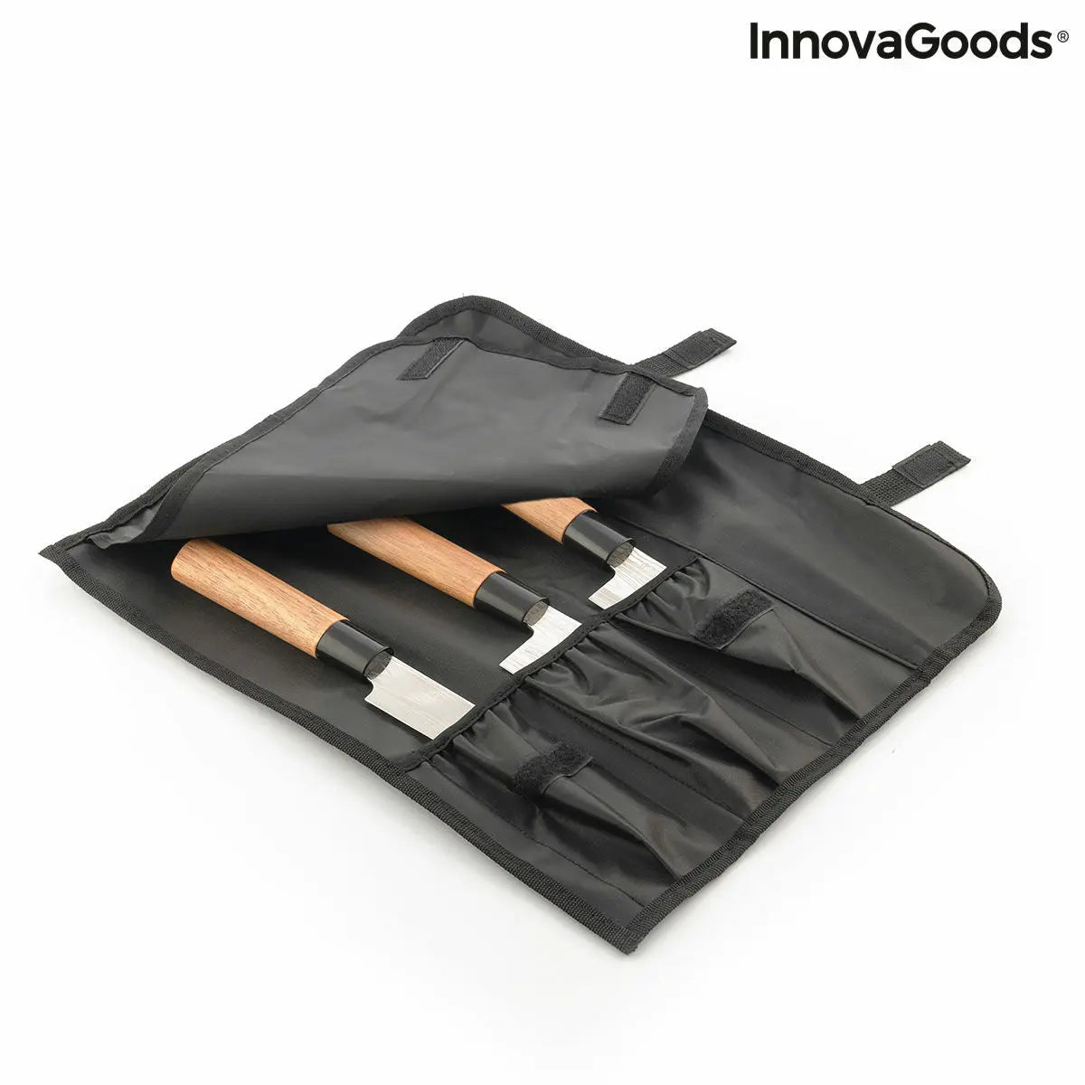 Set of Knives with Professional Carry Case Damas·Q InnovaGoods Bigbuy