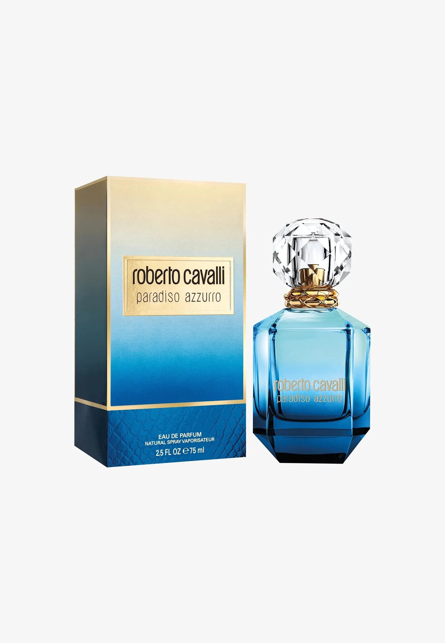 Roberto Cavalli Paradiso Azzurro Eau de Parfum 100ml Jade Phoebe