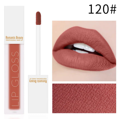 Romantic Beauty Velvet Matte Lip Glaze Non-Stick Lip Gloss eprolo