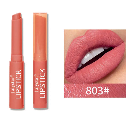 Durable Waterproof Non Stick Cup Genuine Six Color Lipstick Matte Velvet Foggy Lipstick eprolo