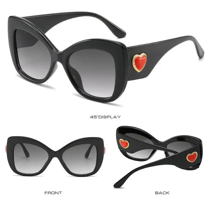 Square frame sunglasses, fashionable street photography, versatile trendy glasses eprolo