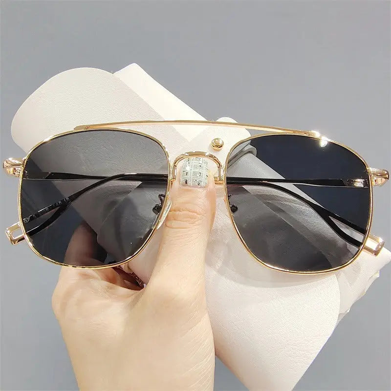 Irregular retro sunglasses, casual and personalized UV resistant sunglasses eprolo