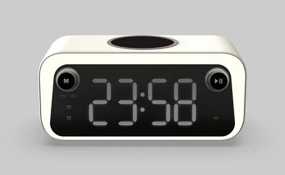 New alarm clock wireless charging Bluetooth clock thermometer wireless charging eprolo