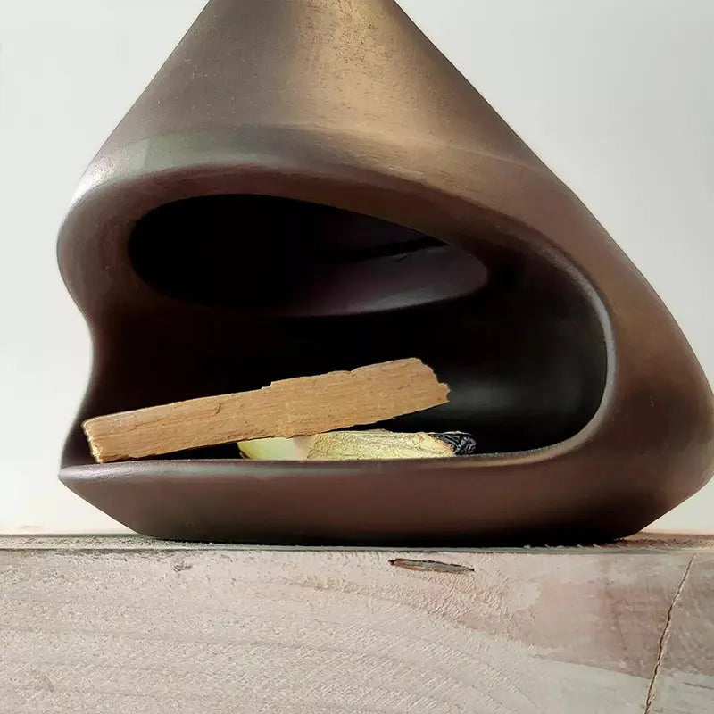 Handcrafted Ceramic Palo Santo and Sage Holder - A Practical Incense Burner and Scent Stand for Home Decor eprolo