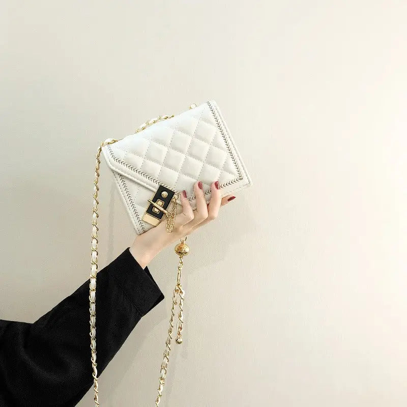 High-end mini bag women's fashion niche ins rhombus chain crossbody bag eprolo