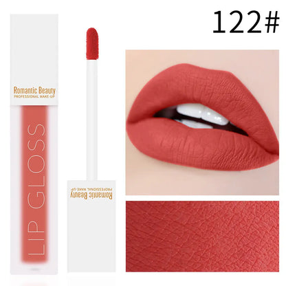 Romantic Beauty Velvet Matte Lip Glaze Non-Stick Lip Gloss eprolo