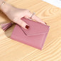 New women's wallet with multiple card slots, Su Liu short card bag, Korean version, small fresh leather wallet, wallet eprolo