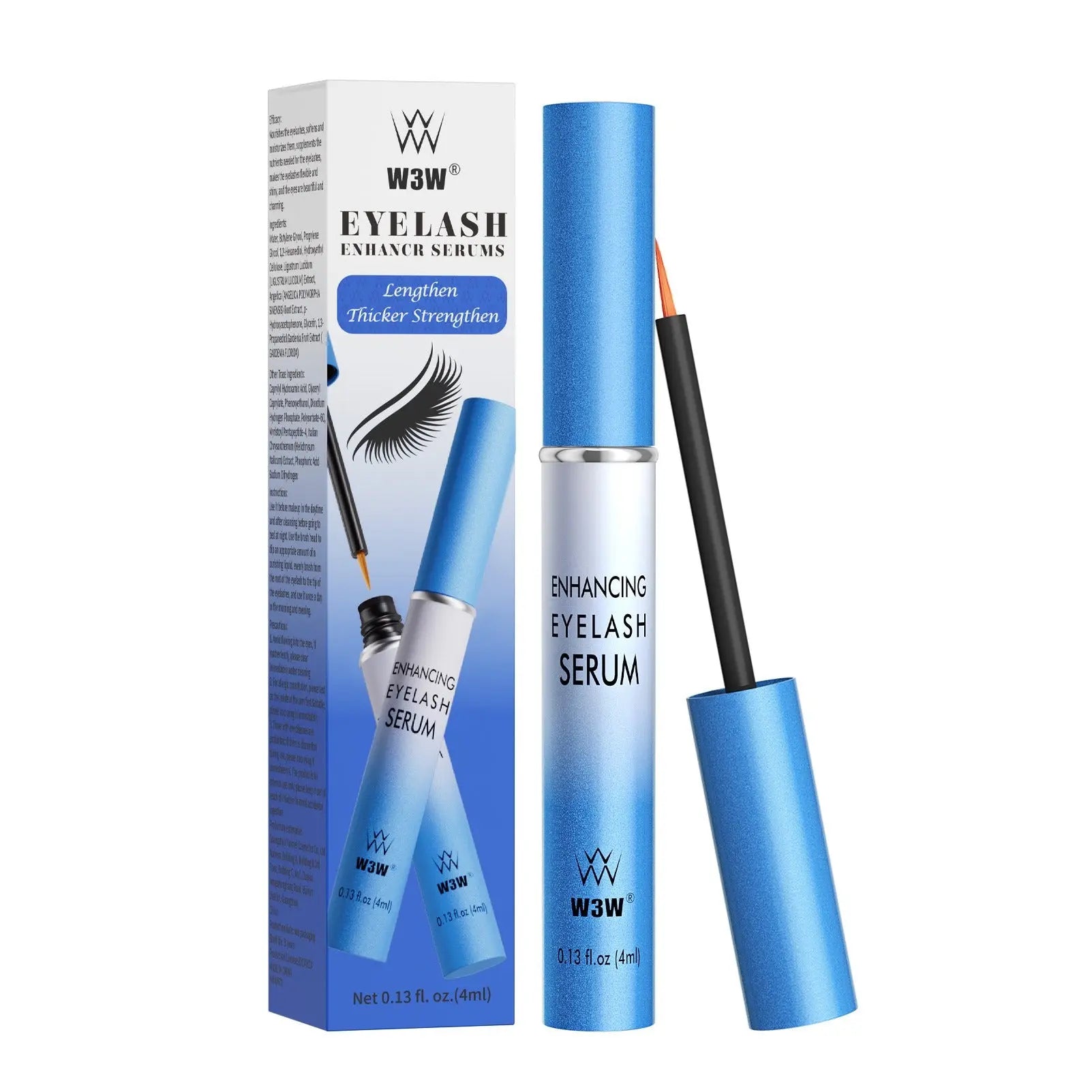 W3W Eyelash serum black thick Eyelash serum long curling eprolo