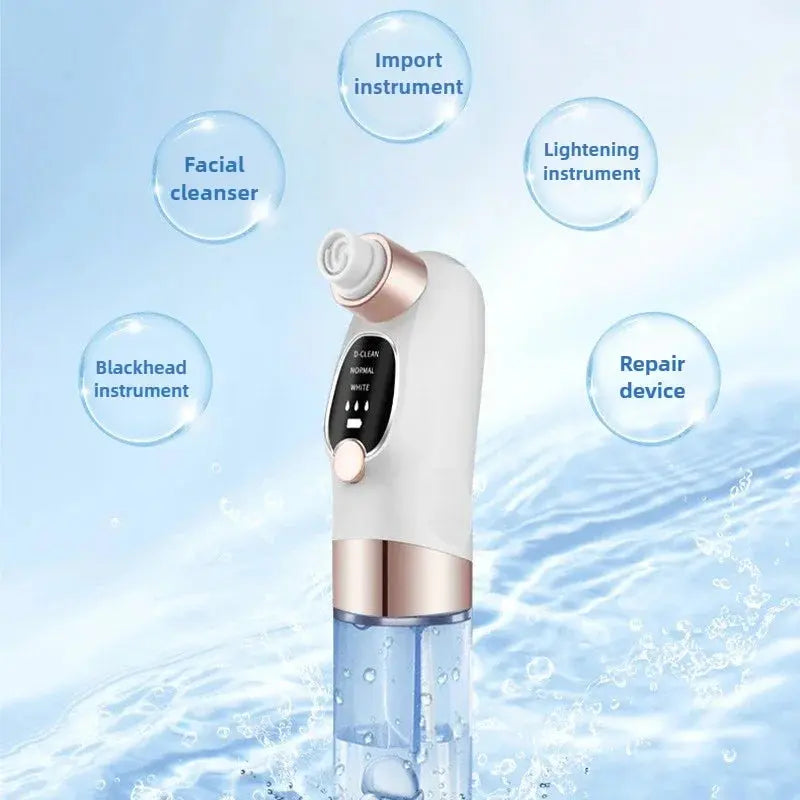 Blackhead Remover Pore Vacuum Face Cleaner Electric Pimple Acne Black Head Removal USB Rechargeable Water Cycle Black Dot Remove eprolo