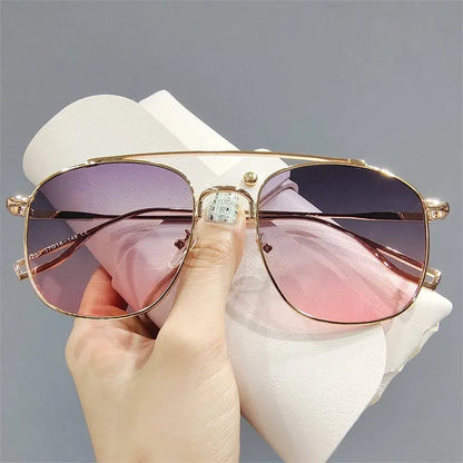 Irregular retro sunglasses, casual and personalized UV resistant sunglasses eprolo