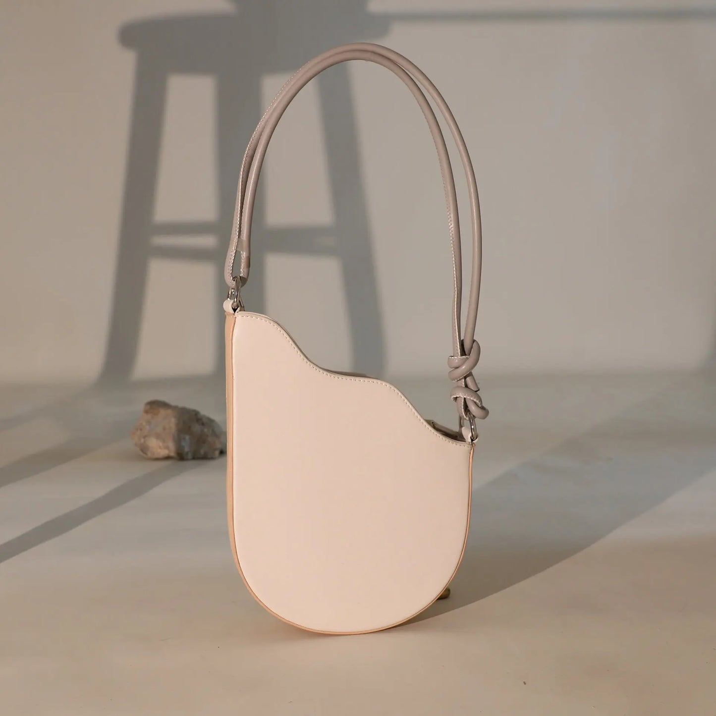 Bag Small Design Summer New Semi-Circular Saddle Bag Personality Wave Shaped Portable One Shoulder Underarm Bag eprolo