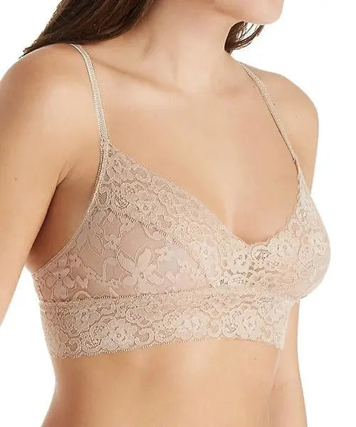 Semisheer Lace Bralette Melanter